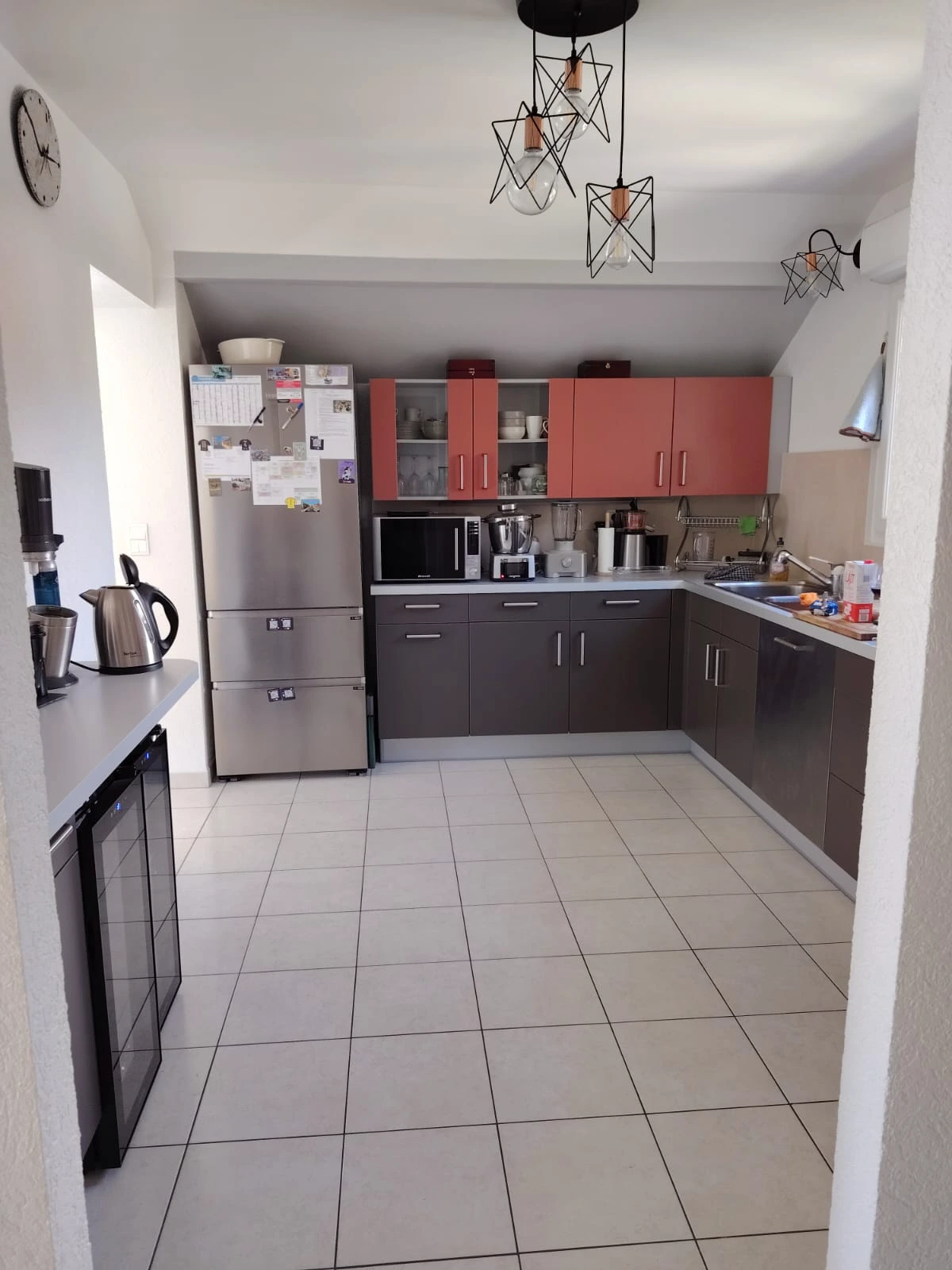 Appartement-villa 130m²,jardin 150m²,terrasse-balcon 25m², Sud,vue sur les Alpes ; — photo 5