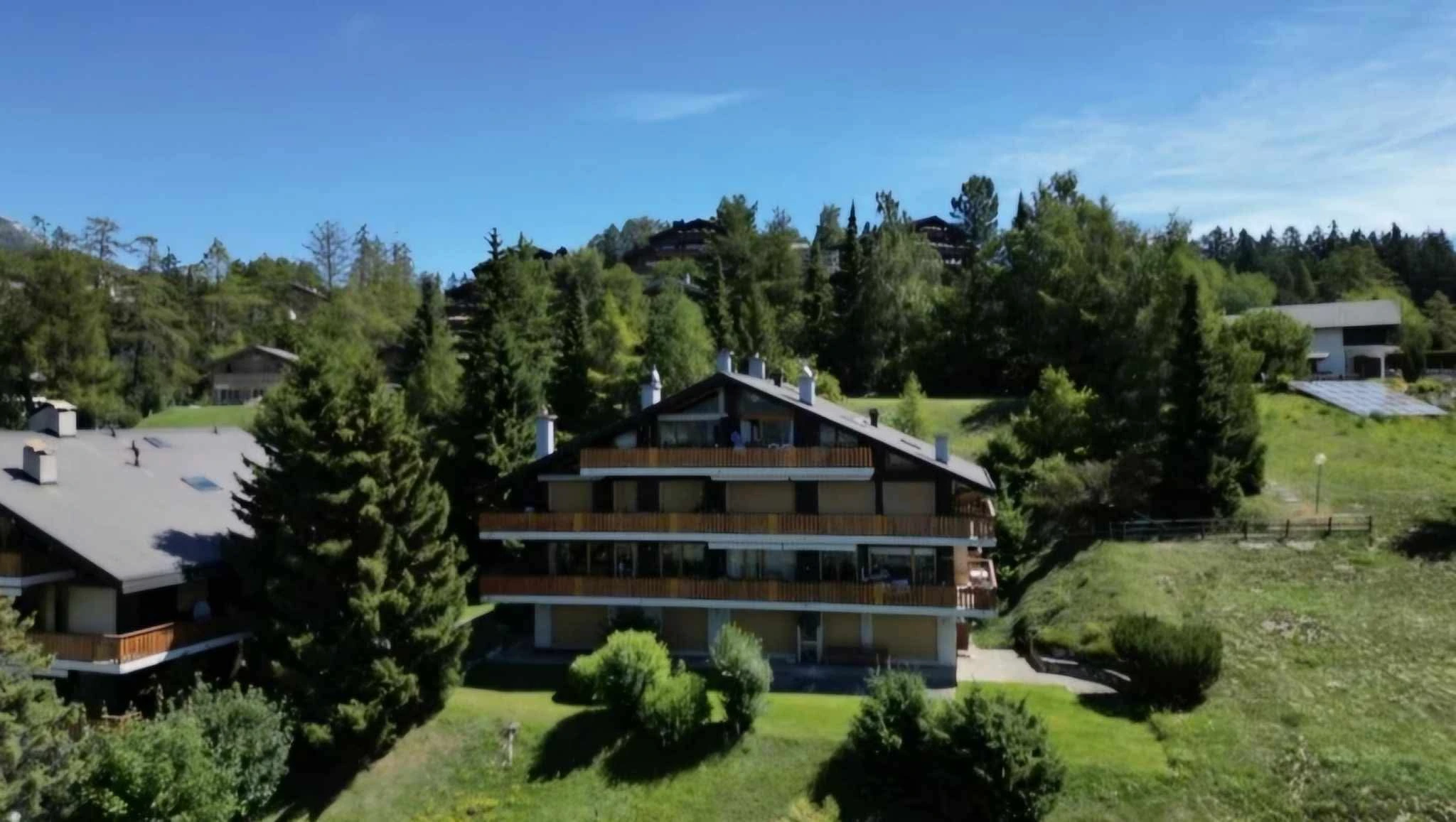 Appartement 3,5 p paisible avec vue