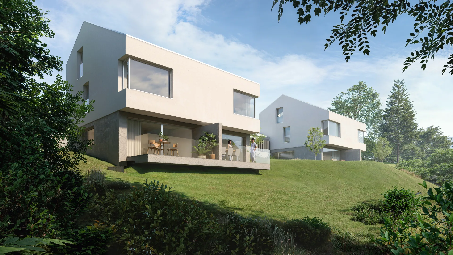 Maison mitoyenne d'architecte à Crissier — photo 3