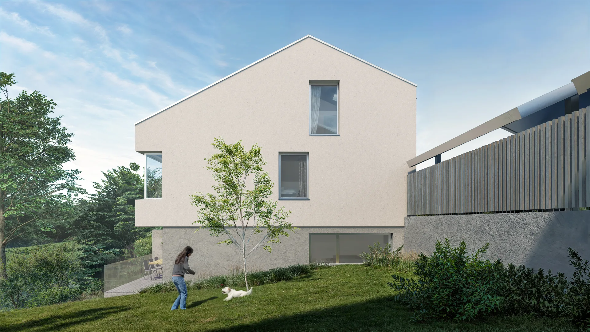 Maison mitoyenne d'architecte à Crissier — photo 2