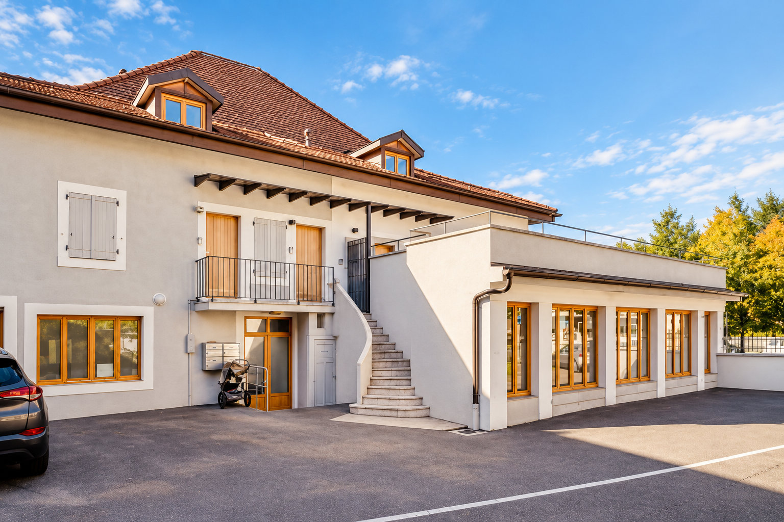 DISPO IMMEDIATE! Superbe 3 pièces avec immense terrasse Chêne-Bourg — photo 4